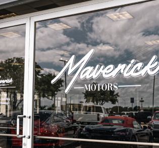 Maverick Motors branding